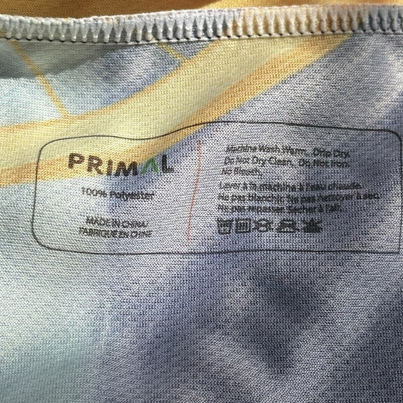 Primal Back to the Bike Trail Purple Golden Yellow Bike Jersey NWT 2XL Raglan - Picture 12 of 12